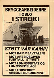 Streik på brygga i Oslo