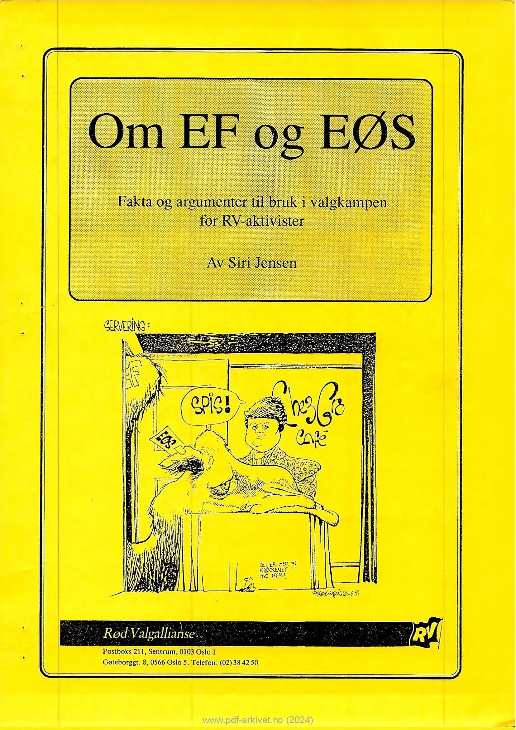 Om EF og EØS