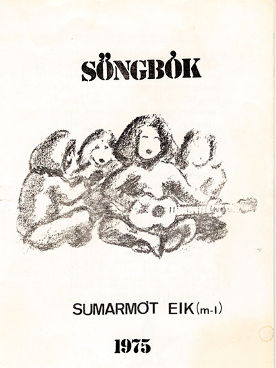 Söngbók sumarmót EIK(m-l) 1975