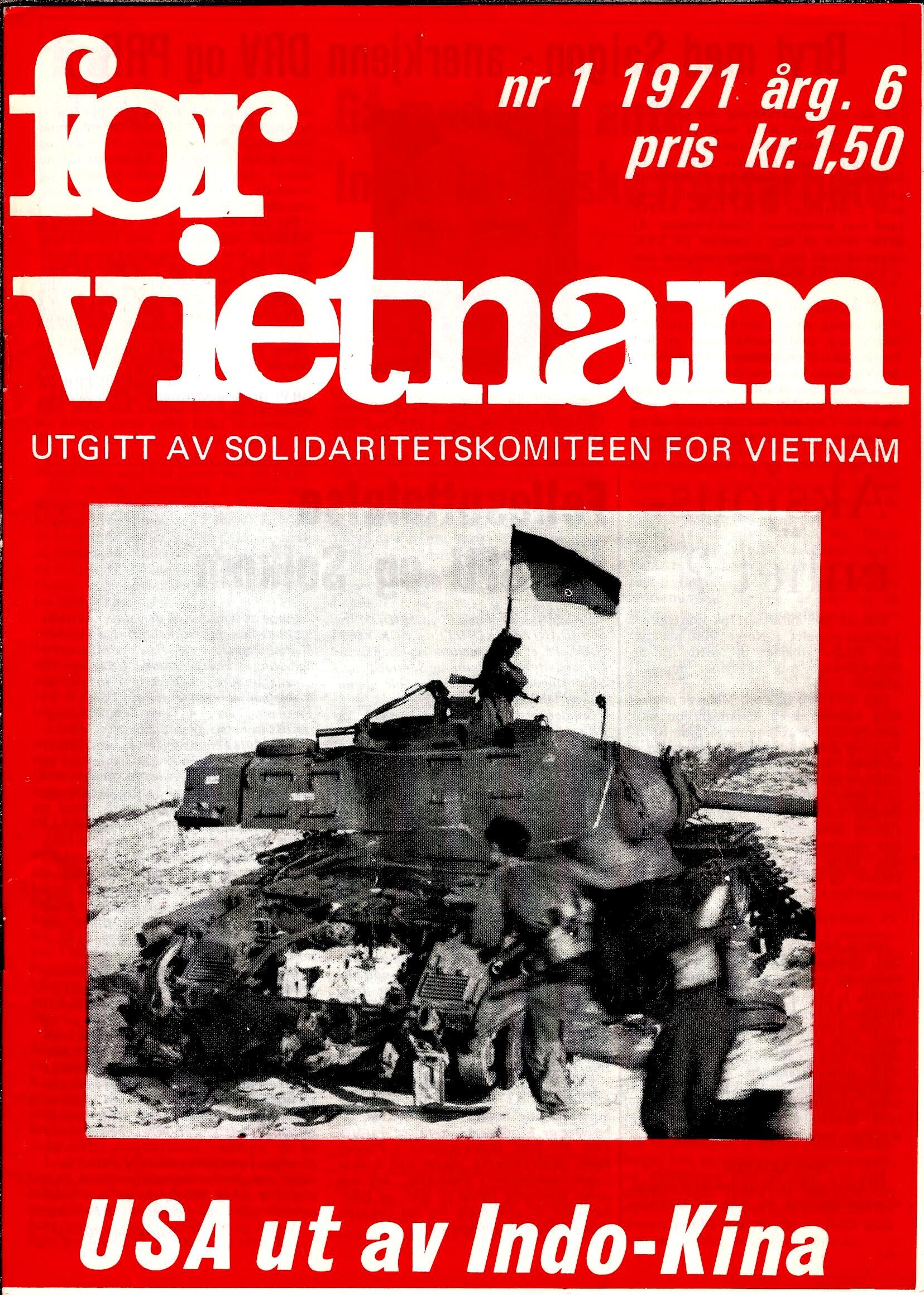For Vietnam nr. 1, 1971