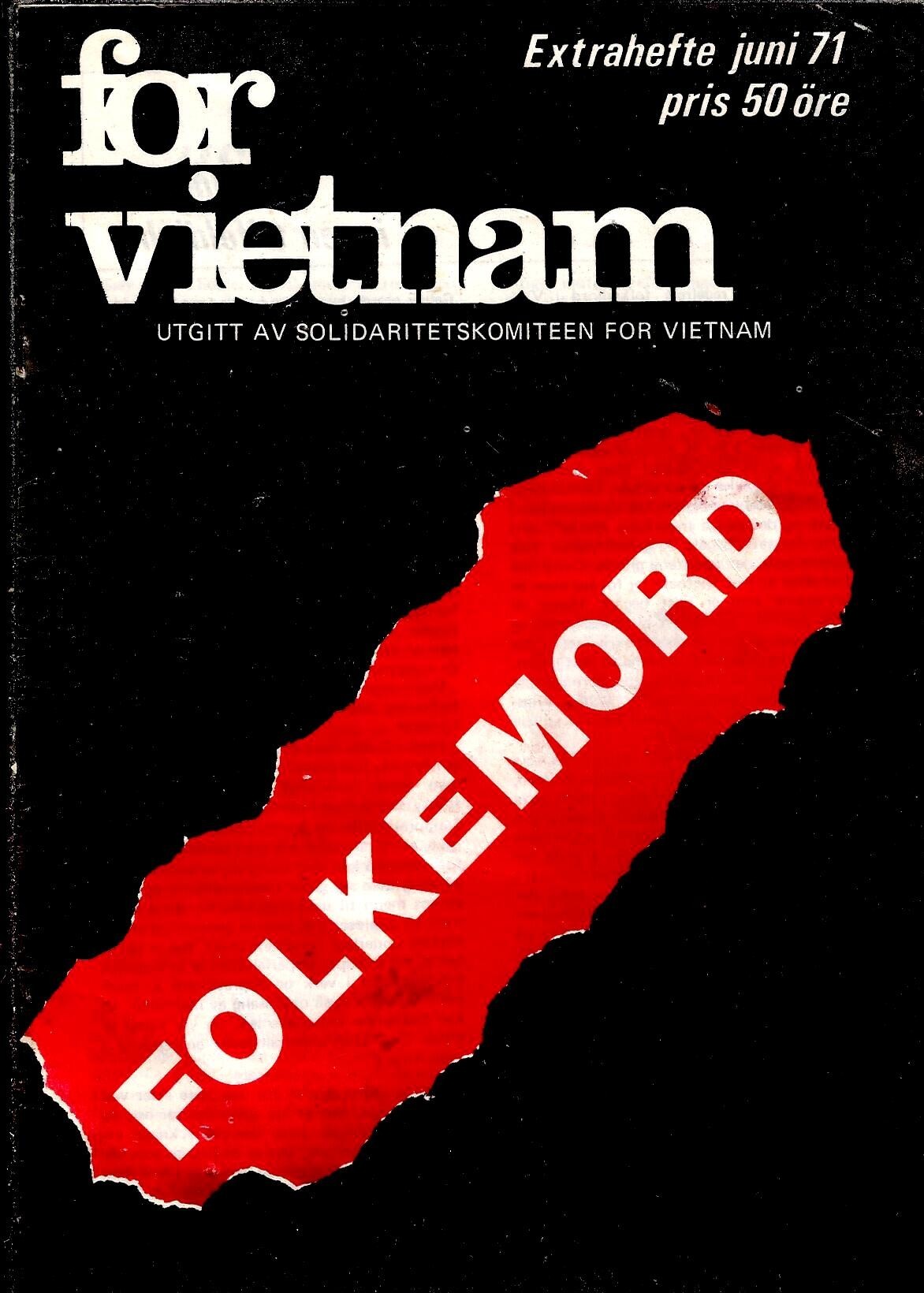 For Vietnam ekstrahefte juni 1971