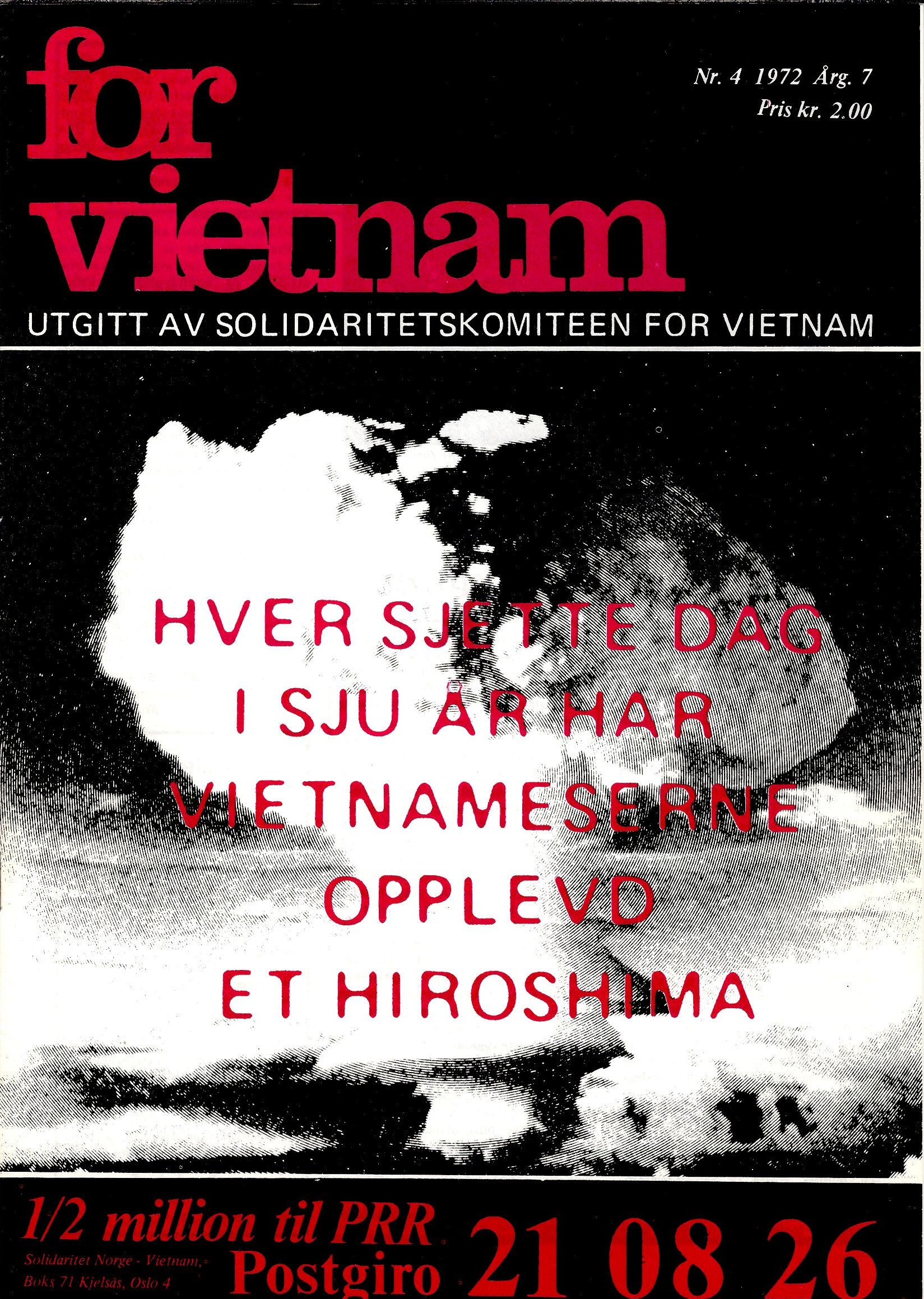 For Vietnam nr. 4, 1972
