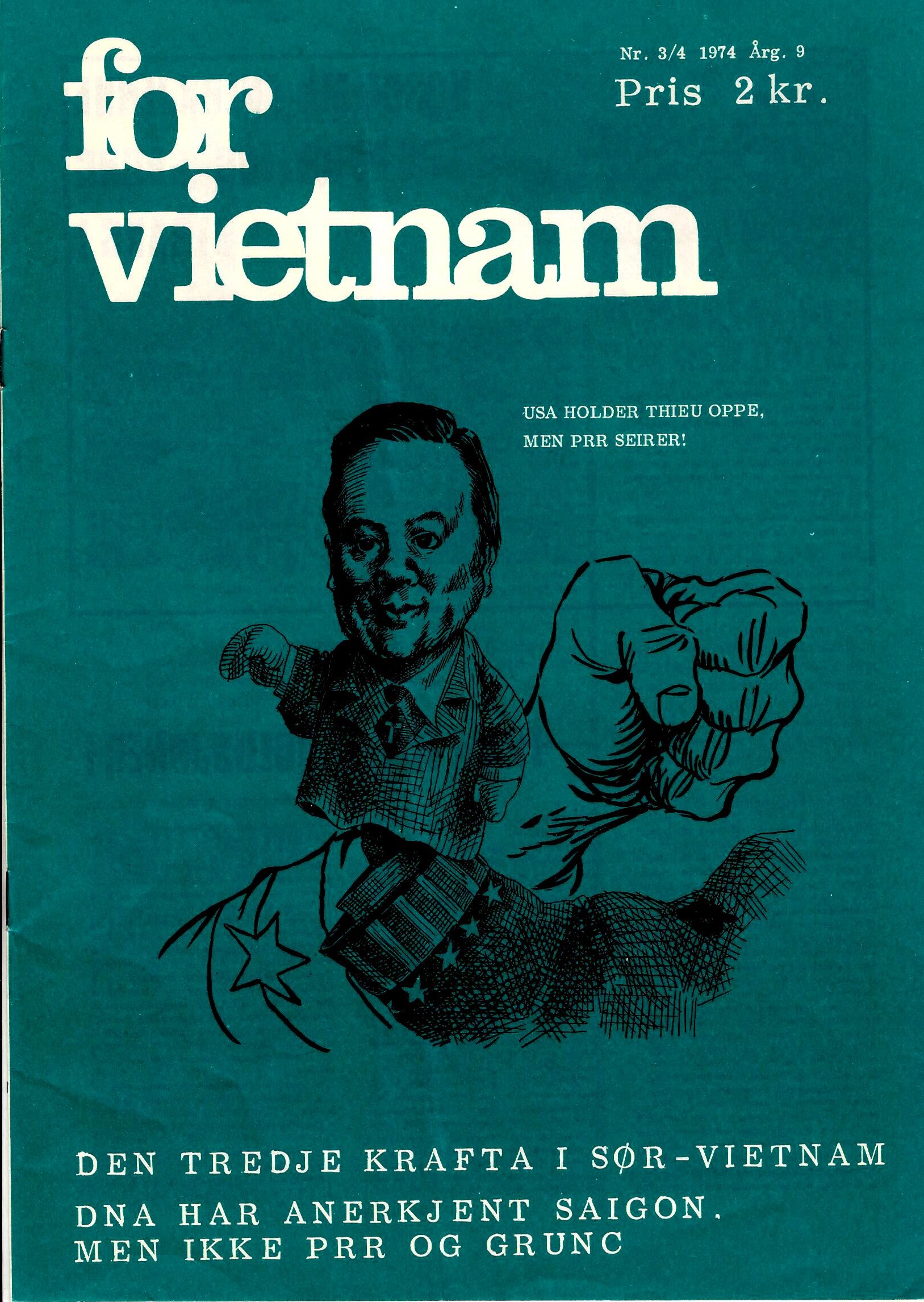 For Vietnam nr. 3/4, 1974