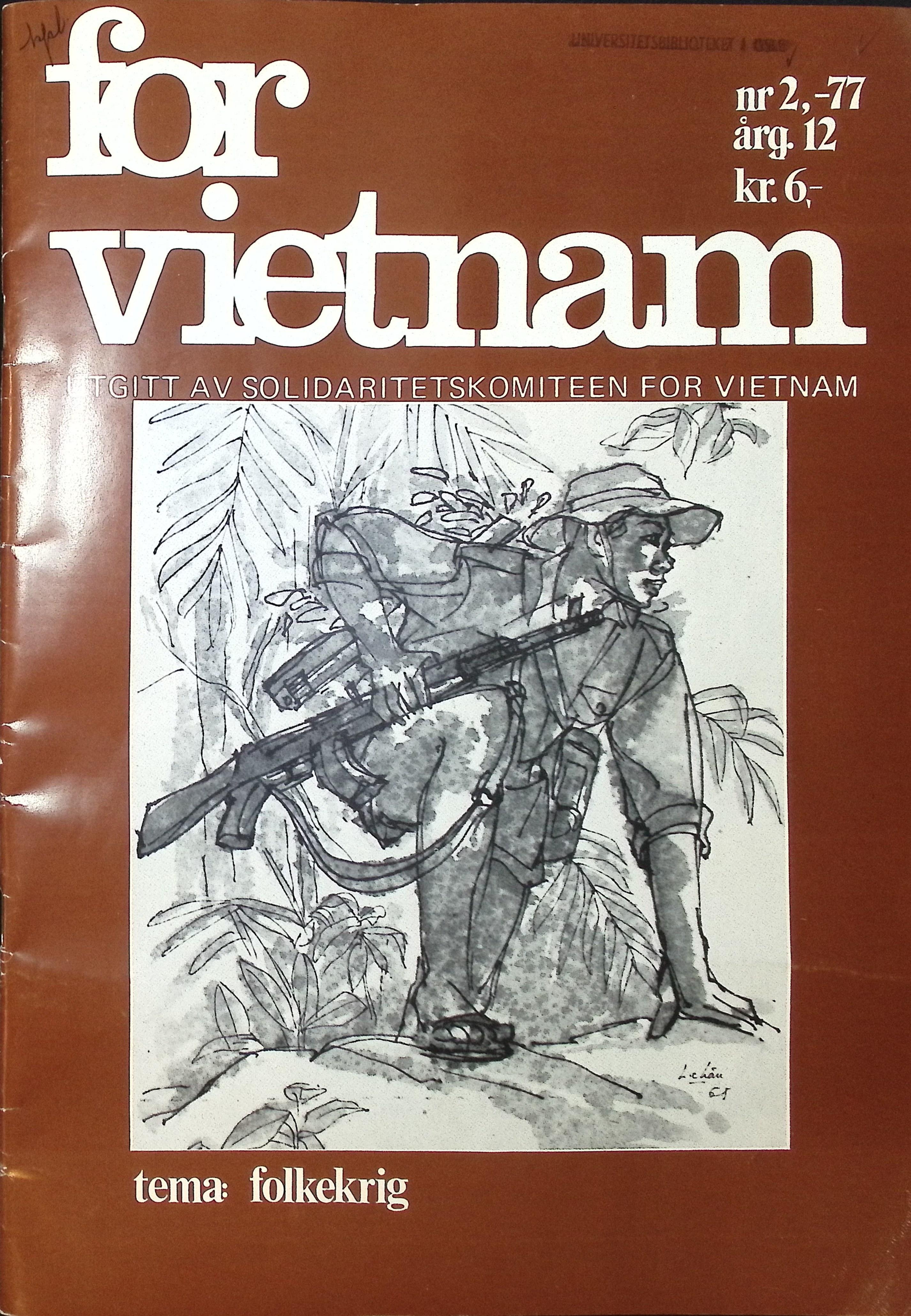 For Vietnam nr. 2, 1977